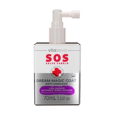 Spray para Cabelo Dream Magic Coat Liso Mágico com Ação Anti-Umidade Transparente Vita Seiva 70ML