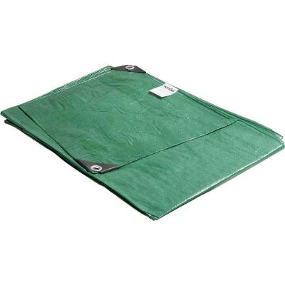 Lona de Polietileno 3M X 3M Impermeável Cantos Reforçados Proteção Contra Raios Ultravioleta Verde