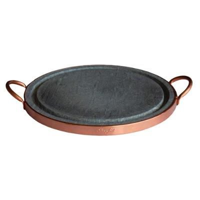 Pedra para Carnes pcar-SJ-P-pedsab25 Sabão Antiaderente com Alça de Cobre Retém Calor Inox Industria