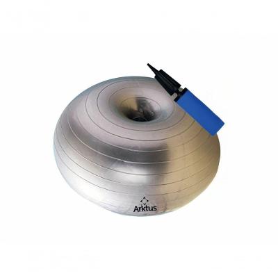 Bola para Exercícios Donut Ball Pilates Yoga Sistema Anti Burst PVC com Bomba Arktus