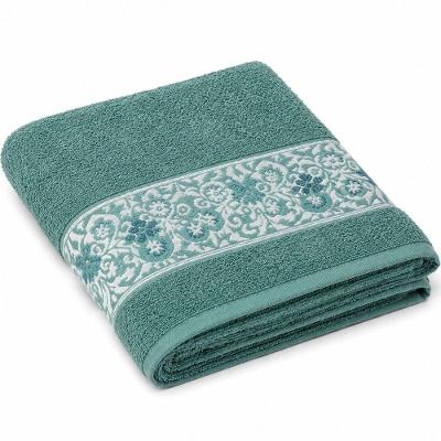 Toalha de Rosto Quebec 45x70CM 100% Algodão 320g-m² Verde Bene Casa