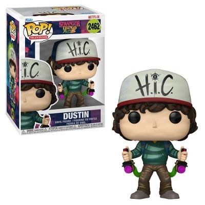 Boneco Colecionável Candide Funko Pop Stranger Things Historias de 85 Dustin Vinil