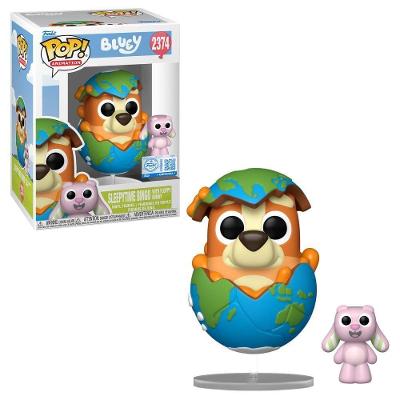Boneco Colecionável Candide Funko Pop! & Buddy Bluey Bingo e Floppy Vinil