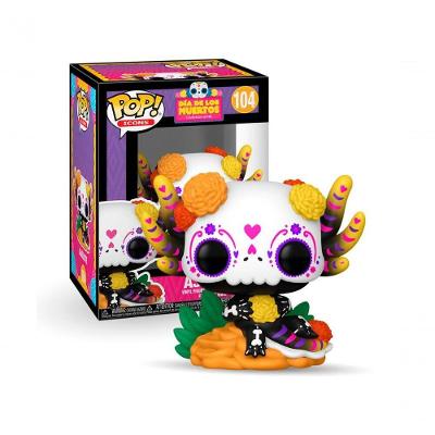 Boneco Colecionável Candide Funko Pop Dia dos Mortos Axolote Vinil