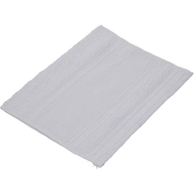 Toalha de Mãos e Lavabo Ponto Cruz 30x45CM 100% Algodão 390g-m² Branco Bene Casa