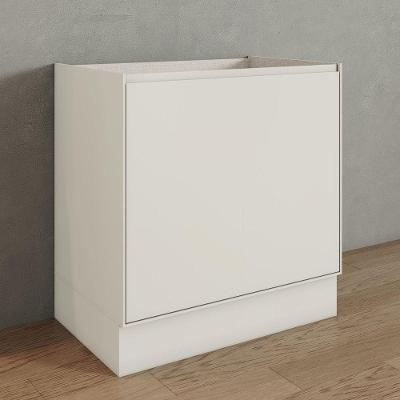 Balcão de Cozinha Fineze 2 Portas 1 Prateleira MDF 80CM Areia HP