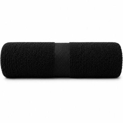 Toalha para Salão de Beleza 42x70CM 100% Algodão 280g-m² Macio Preto Bene Casa