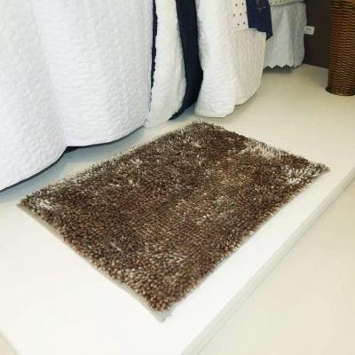 Tapete Microfibra Popshine Antiderrapante 50x70cm Appel Cacau