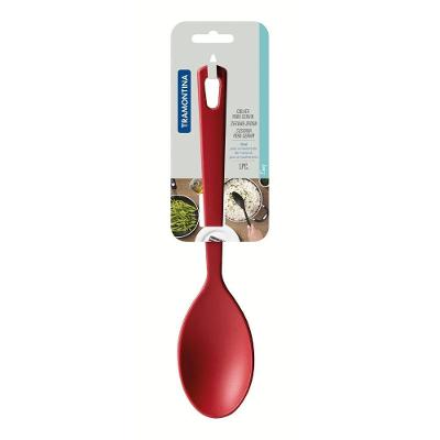 Colher Utilità para Servir Alimentos Nylon Resistente Até 180 graus C Vermelho Tramontina