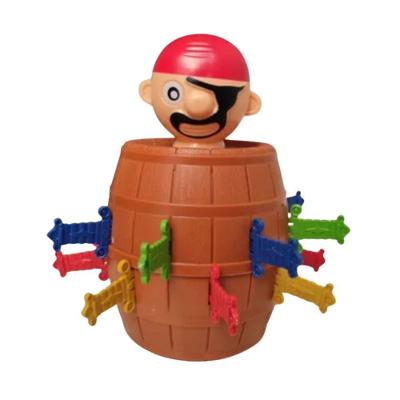 Brinquedo Infantil Pula Pirata Jump Pequeno Jogo Clássico de Suspense com 18 Peças Toys & Toys