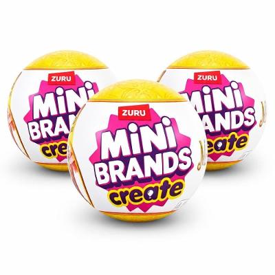 Brinquedo Candide Kit com 3 Mini Brands Create Mini Masterpieces Série 1 com Miniaturas de Obras