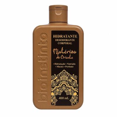 Hidratante Desodorante Corporal Mistérios do Oriente 400ML Bio Instinto Pele Suave