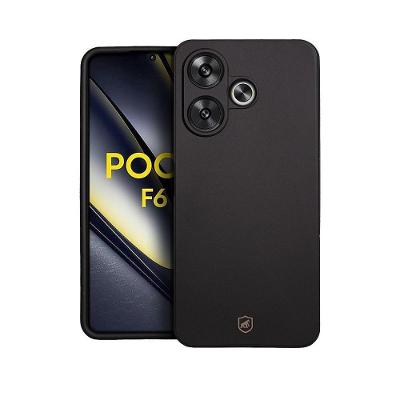 Capa para Celular Gshield Silicon Veloz para Xiaomi Poco F6 5G Silicone Microfibra Preta 1