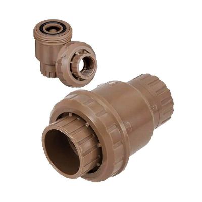 Válvula de Retenção Soldável 32mm PVC Marrom Uso em Tubulações de Abastecimento de Água Higiban