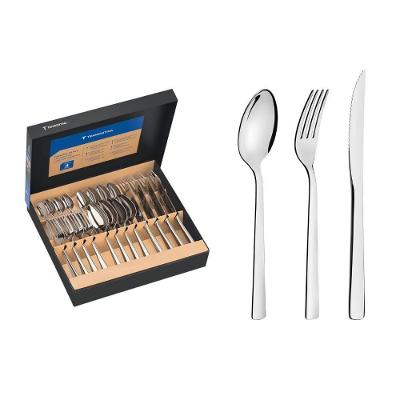 Faqueiro Oslo 24 Peças Aço Inox para Churrasco Prata Tramontina