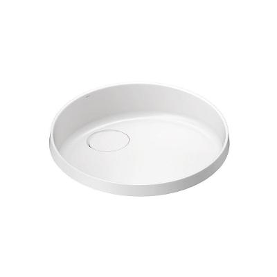 Cuba de Sobrepor Docolflow 40x40 12020509026 Redonda Cerâmica Branca Docol