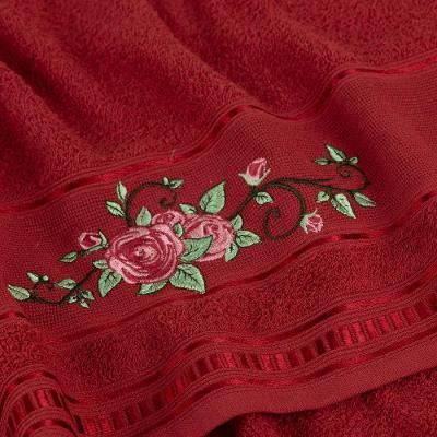 Jogo de Toalhas Premium 2 Peças 100% Algodão 290g-m2 Vermelho Casa com Amor