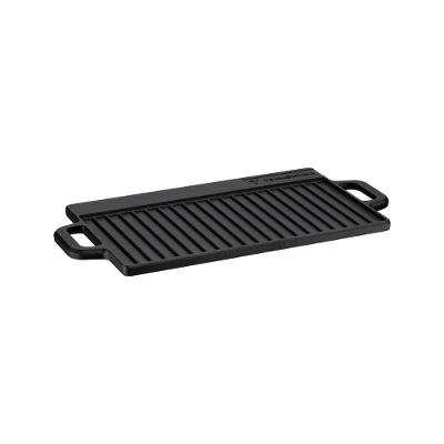 Chapa Retangular Fargo 28764037 Ferro Fundido Pre-seasoned Fogão Gás Elétrico Vitrocerâmico Indução