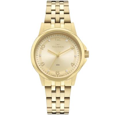 Relógio Feminino 2035ngl-1x Analógico Pulseira Aço Inox Dourado Technos