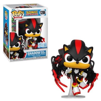 Boneco Colecionável Candide Funko Pop Sonic The Hedgehog Shadow com Asas