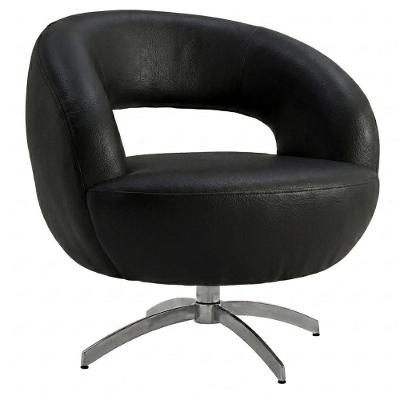 Poltrona Decorativa Onix Base Giratoria Courino Milani Movelaria