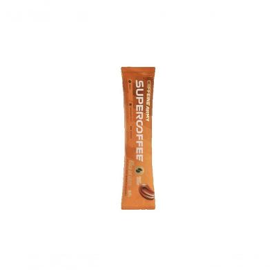 Bebida em Pó Caffeine Army Supercoffee 3.0 To Go Sachê Energia Potente Sabor Doce de Leite 10G