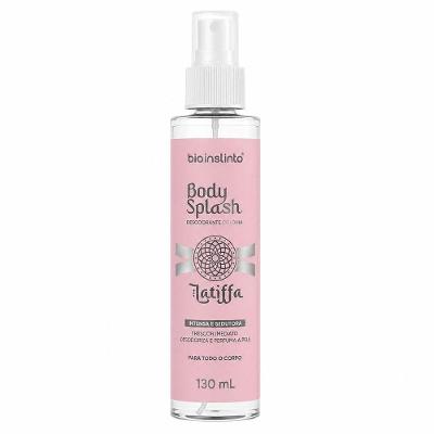 Desodorante Colônia Latiffa Body Splash Frescor Fragrância Agradável 130ML Bio Instinto
