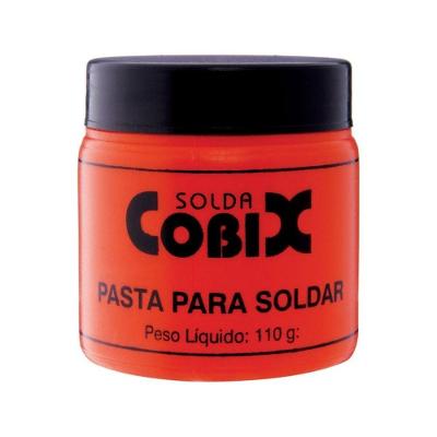 Pasta para Soldar Cobix Pasta Metálica com Alto Poder de Adesão Cinza 110G
