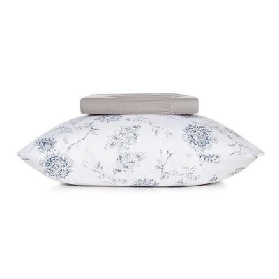 Jogo de Cama Solteiro King Celeste 2 Peças Malha Fio Penteado 100% Algodão Bege Altenburg