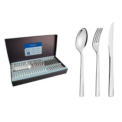 Faqueiro Oslo 48 Peças Aço Inox para Churrasco Prata Tramontina