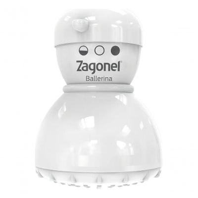 Ducha Ballerina 3 Temperaturas 5350W com Acessórios Zagonel 220V