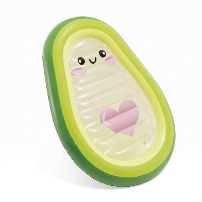 Boia Inflável Infantil 58739 Abacate Flutuador Verde Design Divertido Intex 165CM 100kg