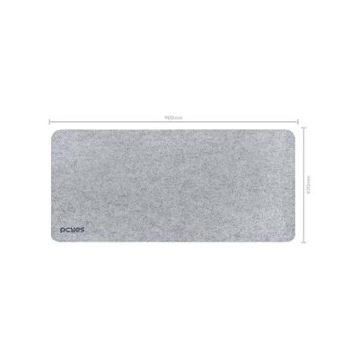 Mouse Pad Exclusive Pro Gray Superfície em Feltro Durável Base em Borracha Cinza Pcyes