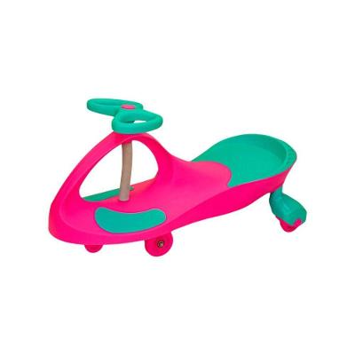 Carrinho Drift Infantil Super-Car Giratório Suporta Até 100kg Volante 360 graus  Rodas com LED Rosa