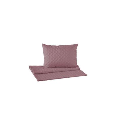 Peseira de Cama Solteiro Comfort Microfibra 3 Peças Rosa Valle Distribuidora