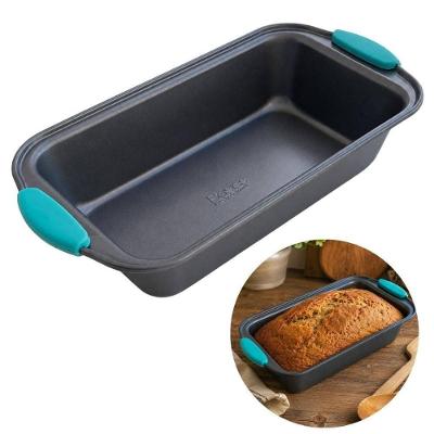 Forma para Pão e Bolo BS10525 Assadeira Antiaderente Aço Carbono e Silicone Cinza Baker's Secret