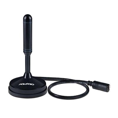 Antena Digital HDTV Aquário 4 em 1 VHF UHF FM HDTV Uso Interno Ou Externo Compatível com Tvs