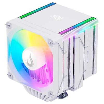Air Cooler para CPU Temp 8 White ARGB Monitoramento em Tempo Real Branco Rise Mode