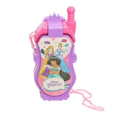 Brinquedo Flip com Luz e Som Modelo Dobrável Estampas Princesas Disney e Marvel