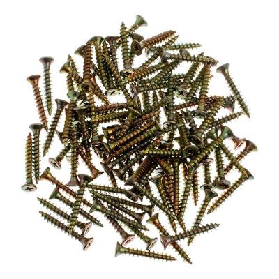 Parafuso para Aglomerado 4,5x30mm para Madeira MDF Embalagem 100 Unidades Bemfixa