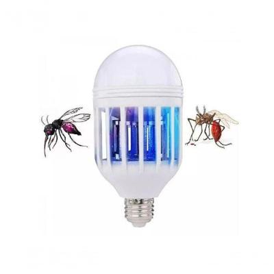 Lâmpada Mata Mosquito Killer Lamp LED 2 em 1 Iluminação e Eliminação de Insetos por Eletrocussão 20W