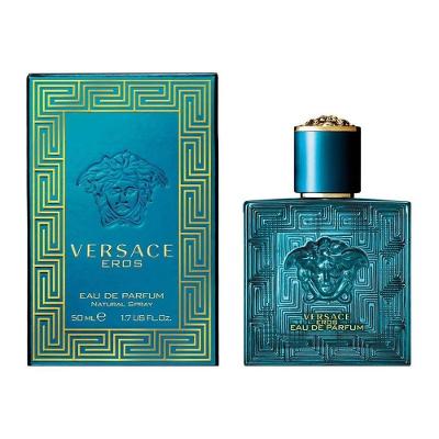 Eau de Parfum Versace Eros Masculino Amadeirado Aromático 50ML