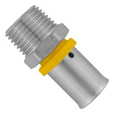 Conexão PEX Fixa Macho para Gás 16mm 1-2 Utilizada em Sistemas de Água Quente e Fria Astra