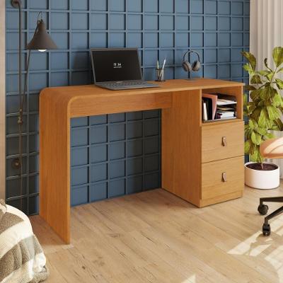 Escrivaninha Mesa Escritório CRJCM-ESC003 Moderno 2 Gavetas 127CM Cinamomo Multimóveis