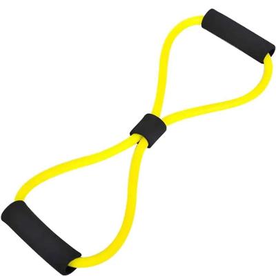 Elástico Extensor para Exercícios Fitness Versátil Amarelo Dark Único