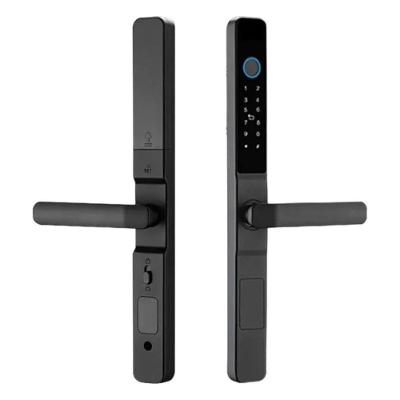 Fechadura Digital S617 Biometria Bluetooth Senha Cartão Usb Ip65 para Porta de Alumínio