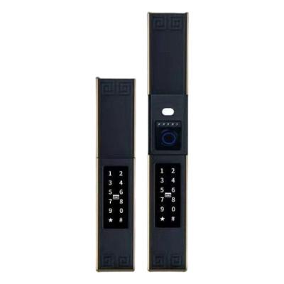 Fechadura Digital S615-2 BT Ttlock Biometria Bluetooth Senha Cartao IC Chave USB IP68 Alumínio