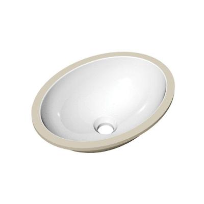Cuba de Embutir OE-40 Oval Embutir Porcelana Branca Lorenzetti