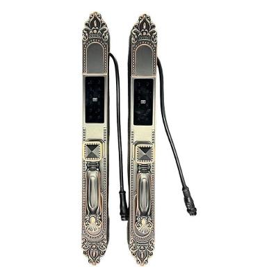 Fechadura S612 Smart Wi Fi Ttlock Impressao Senha Cartao Ic Chave Usb Biometrica Ip65 Retro