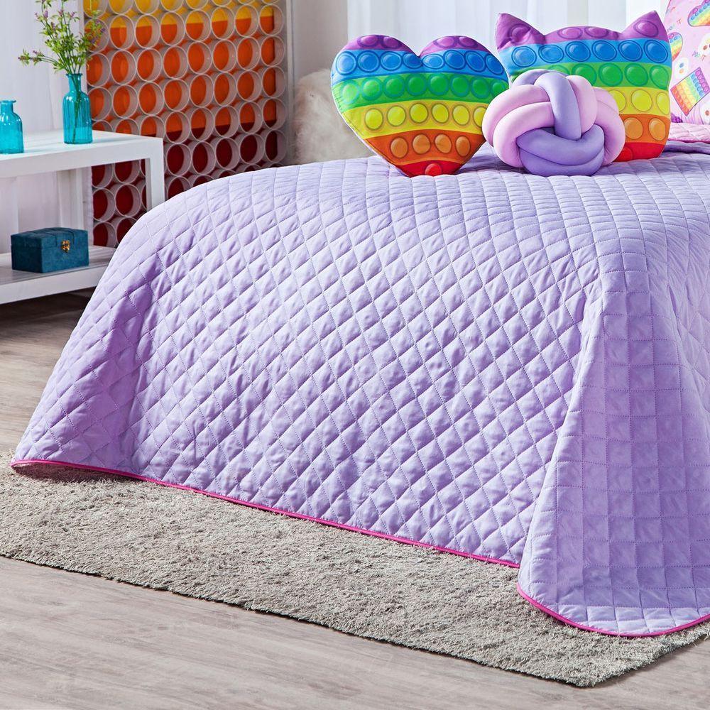 Kit Cobre Leito Pop It Dupla Face Almofadas Casal 08 Peças - 3